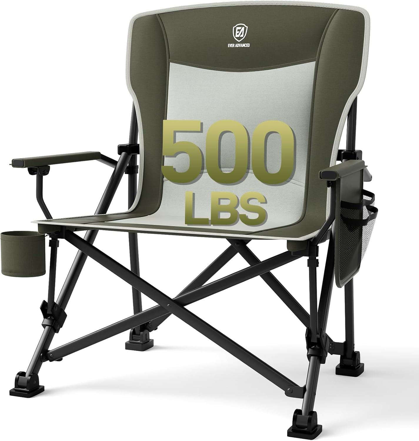 Camping Quad - Heavy Duty Folding Camping Chair for
