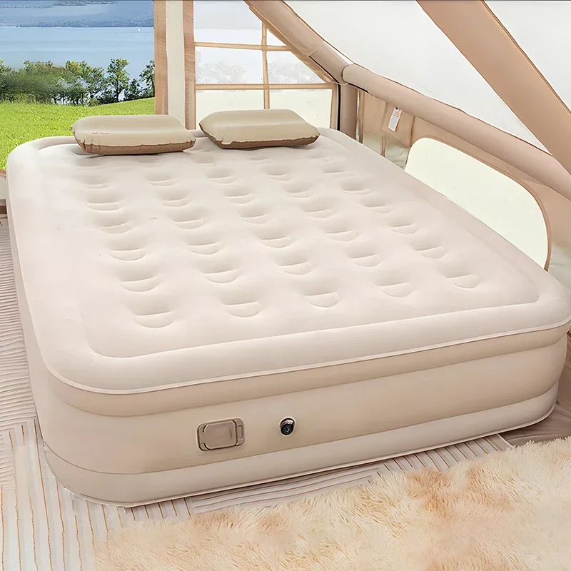 Inflatable Mattress - Queen Air Mattress with Built in