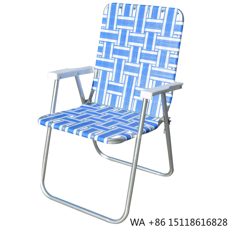 Outdoor Camping Folding Chair - Folding Patio Lawn Webbed Chairs Beach