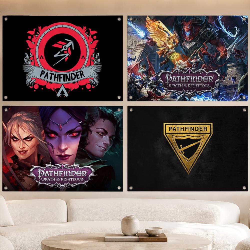 Outdoor Camping Rpg - Game Pathfinder Fantasy RPG Flags Fan