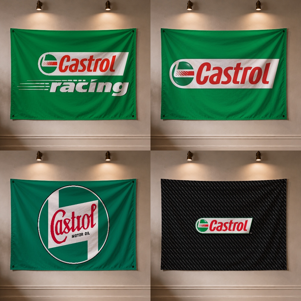 C-Castrol Moto Oil Brand Flag  - огляд і ціна Camping Quad