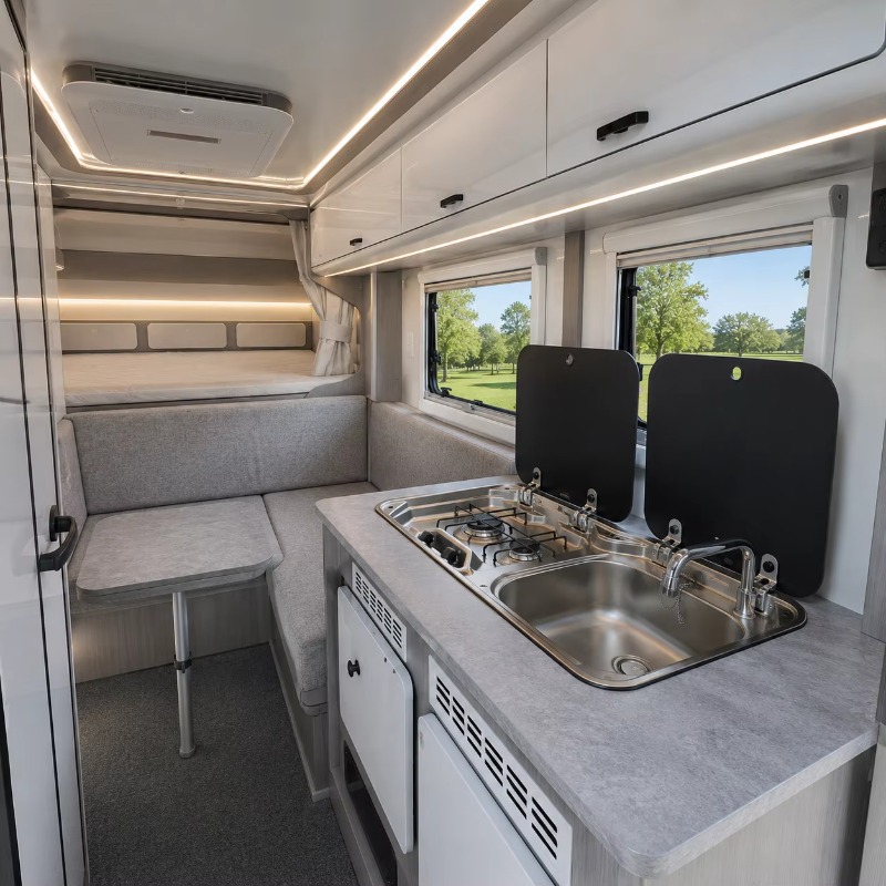 Slide-in 4WD Quad Truck Camper - огляд і ціна Camping Quad