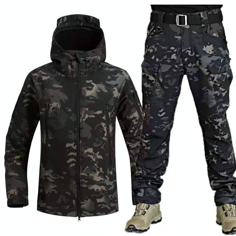 Winter Camouflage Softshell Su - огляд і ціна Camping Outdoor Clothing