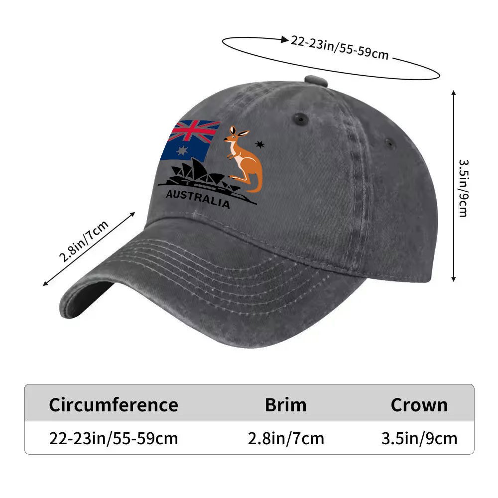 Australia Flag Kangaroo Baseba - огляд і ціна Outdoor Camping Australia