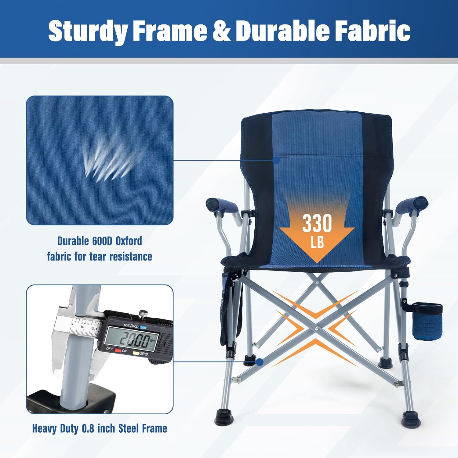Factory Wholesale Outdoor Port - огляд і ціна Outdoor Camping Folding Chair