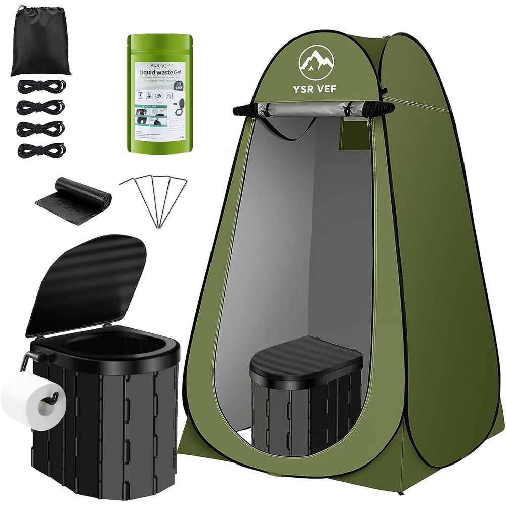 Portable Toilet Kit, Camping T - огляд і ціна Outdoor Camping Bag