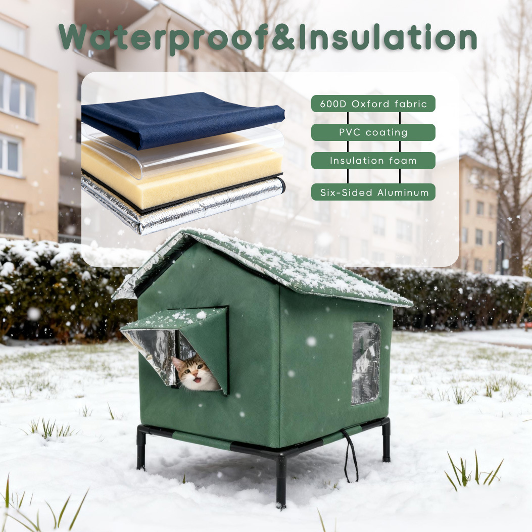 POKPAW Outdoor Cat House Water - огляд і ціна Outdoor Camping Dog Fence