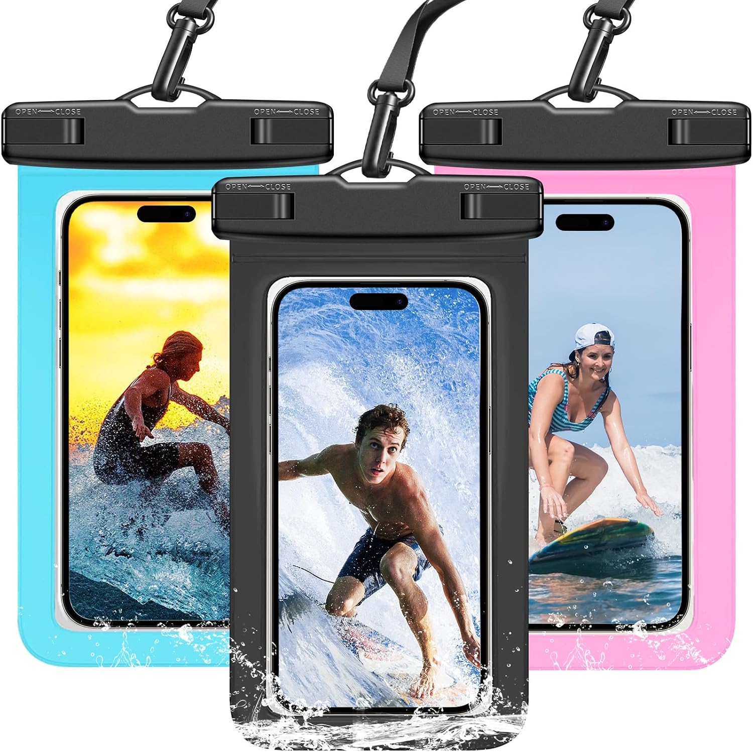 3 Pack Multicolor IPX8 Waterpr - огляд і ціна Outdoor Camping Bag