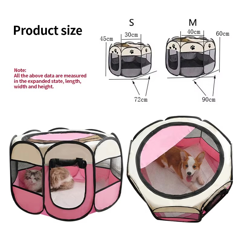Portable Folding Pet Tent, Oct - огляд і ціна Outdoor Camping Dog Fence