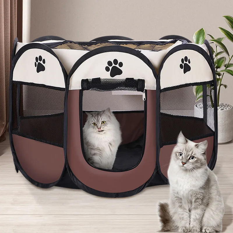 Portable Folding Pet Tent, Oct - огляд і ціна Outdoor Camping Dog Fence