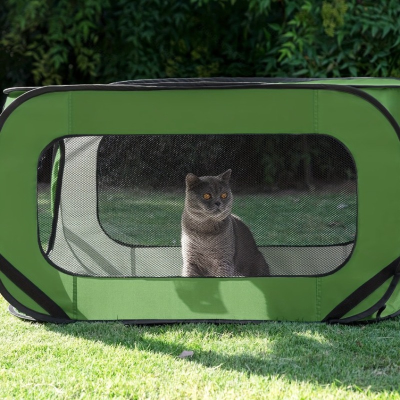 Portable Pet Tent Foldable Exe - огляд і ціна Outdoor Camping Dog Fence