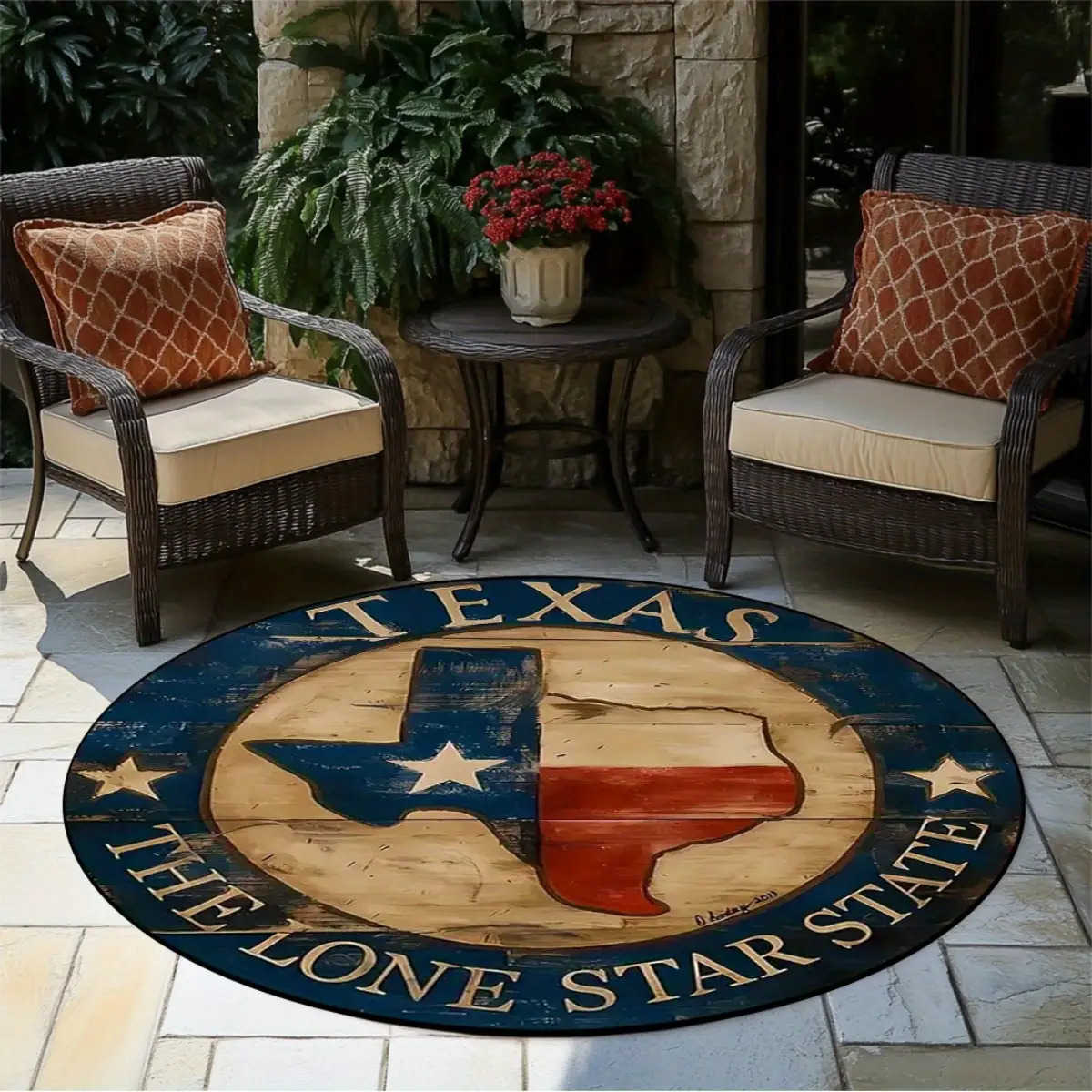 Texas Lone Star Western Floor  - огляд і ціна Outdoor Camping In Texas