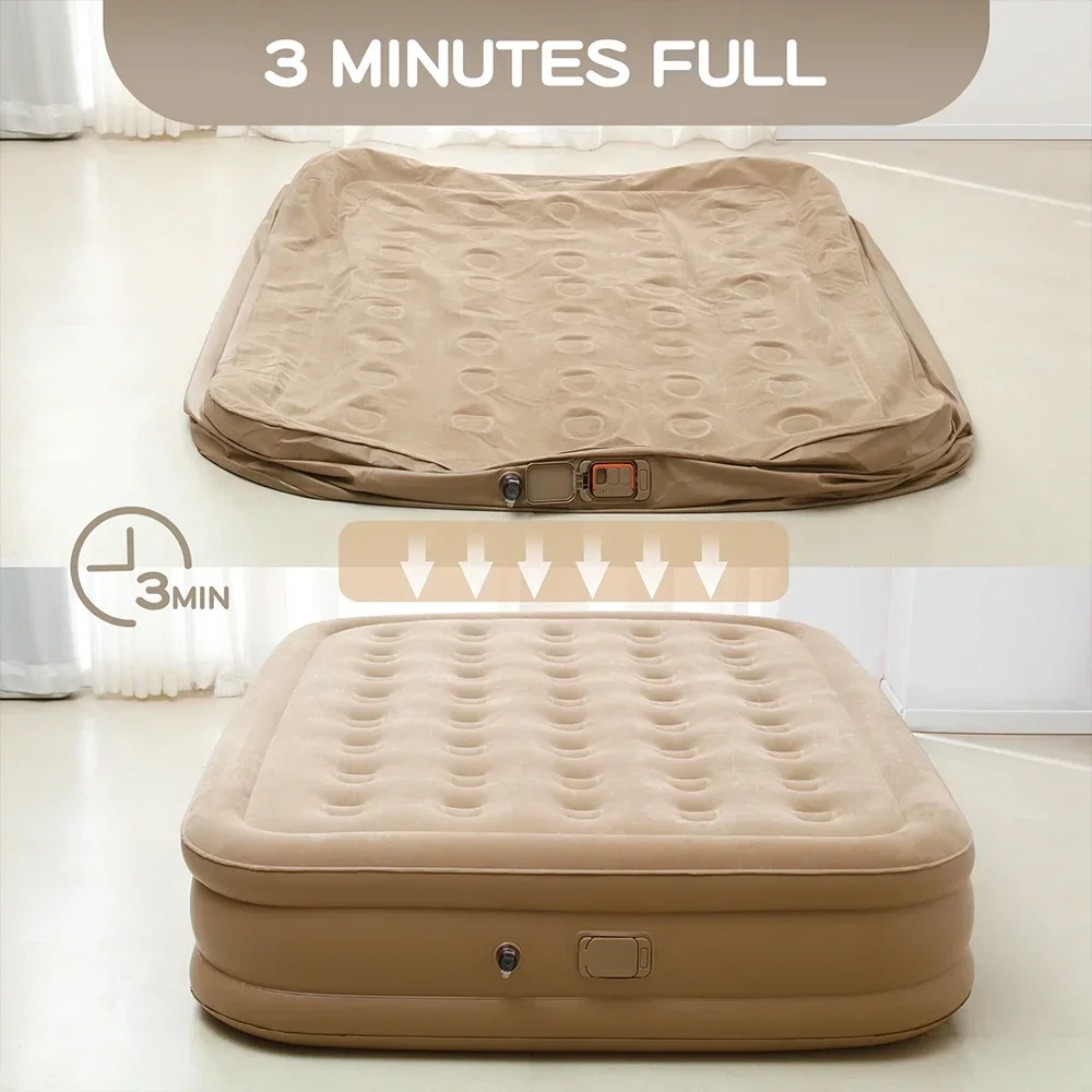 Queen Air Mattress with Built  - огляд і ціна Inflatable Mattress
