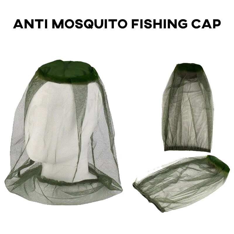 Anti Mosquito Fishing Cap 1pc  - огляд і ціна Outdoor Camping Mosquito Net