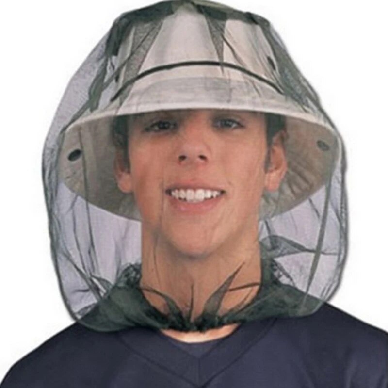 Anti Mosquito Fishing Cap 1pc  - огляд і ціна Outdoor Camping Mosquito Net