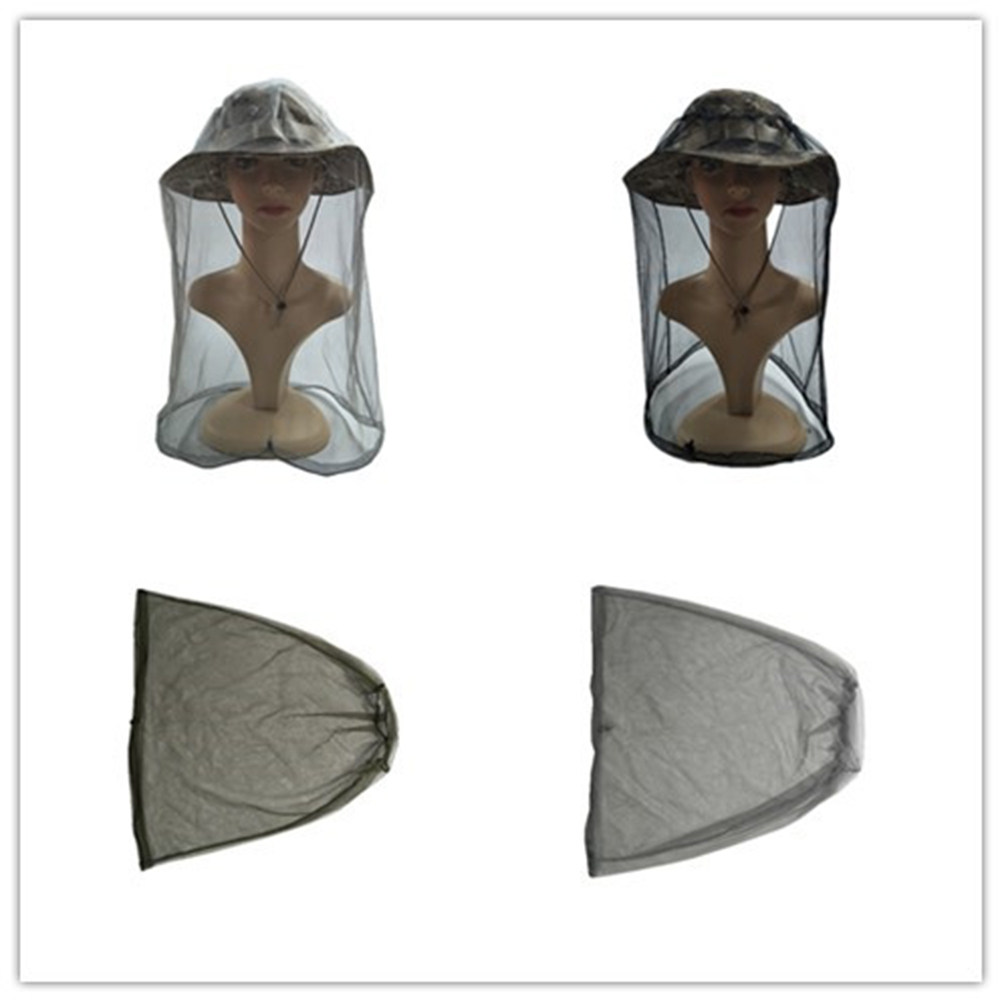 1Pcs -Mosquito Net Hat Black L - огляд і ціна Outdoor Camping Mosquito Net