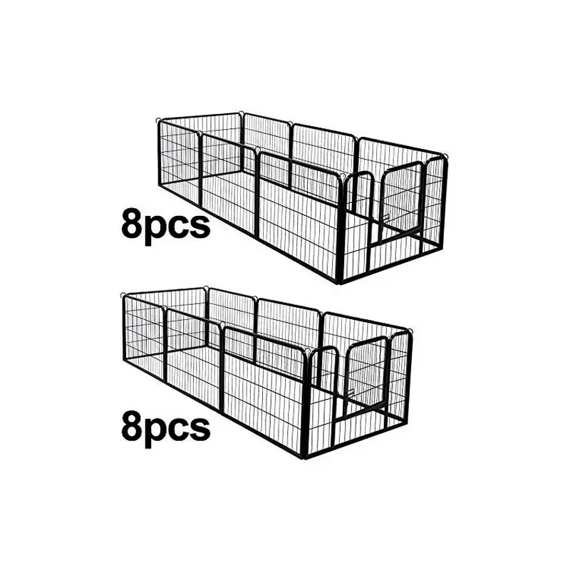 Modern Stainless Steel Pet Fen - огляд і ціна Outdoor Camping Dog Fence
