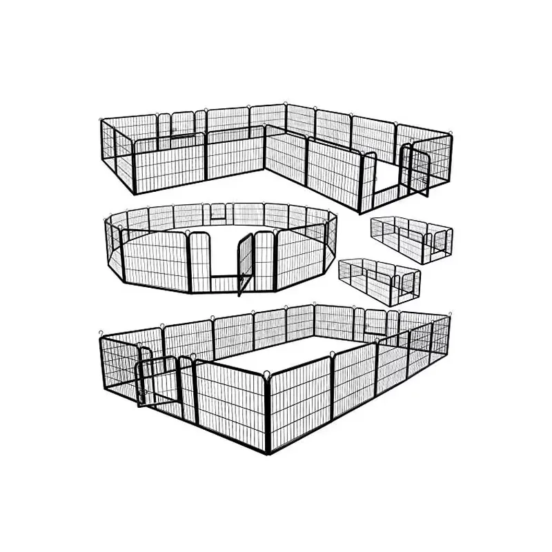Modern Stainless Steel Pet Fen - огляд і ціна Outdoor Camping Dog Fence