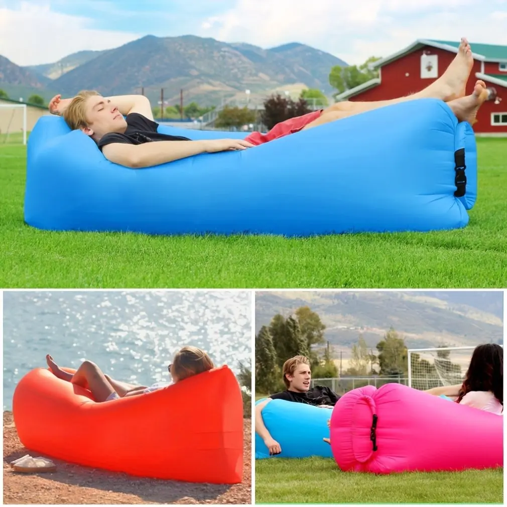Portable Inflatable Lounger La - огляд і ціна Outdoor Camping Couch