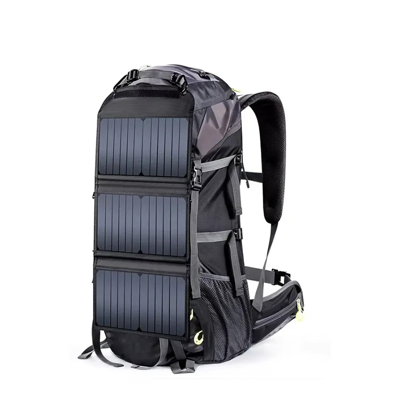 2026Custom Solar Panel Backpac - огляд і ціна Outdoor Camping Bag
