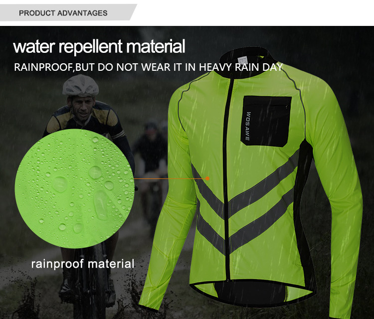 WOSAWE Reflective Cycling Wind - огляд і ціна Camping Quad