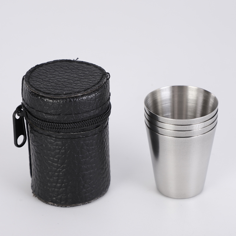 4Pcs 30ml Stainless Steel Shot - огляд і ціна Outdoor Camping Gear Brands