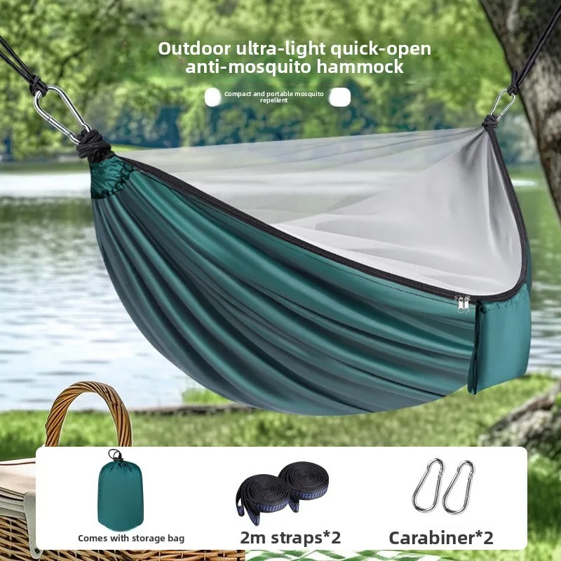 Lightweight Camping Hammock Wi - огляд і ціна Outdoor Camping Mosquito Net