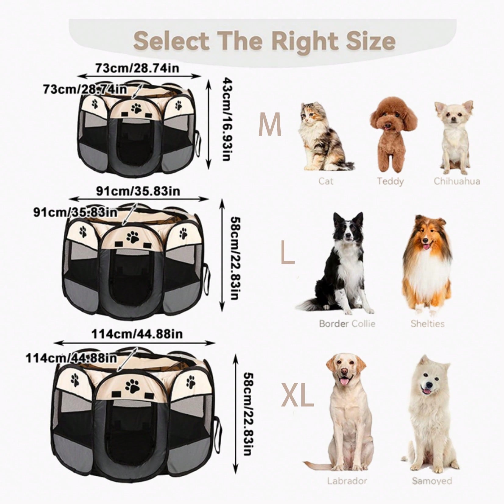This Foldable Octagonal Pet Fe - огляд і ціна Outdoor Camping Dog Fence