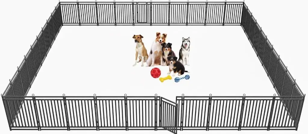 Dog Fence Outdoor Indoor, 47 I - огляд і ціна Outdoor Camping Dog Fence