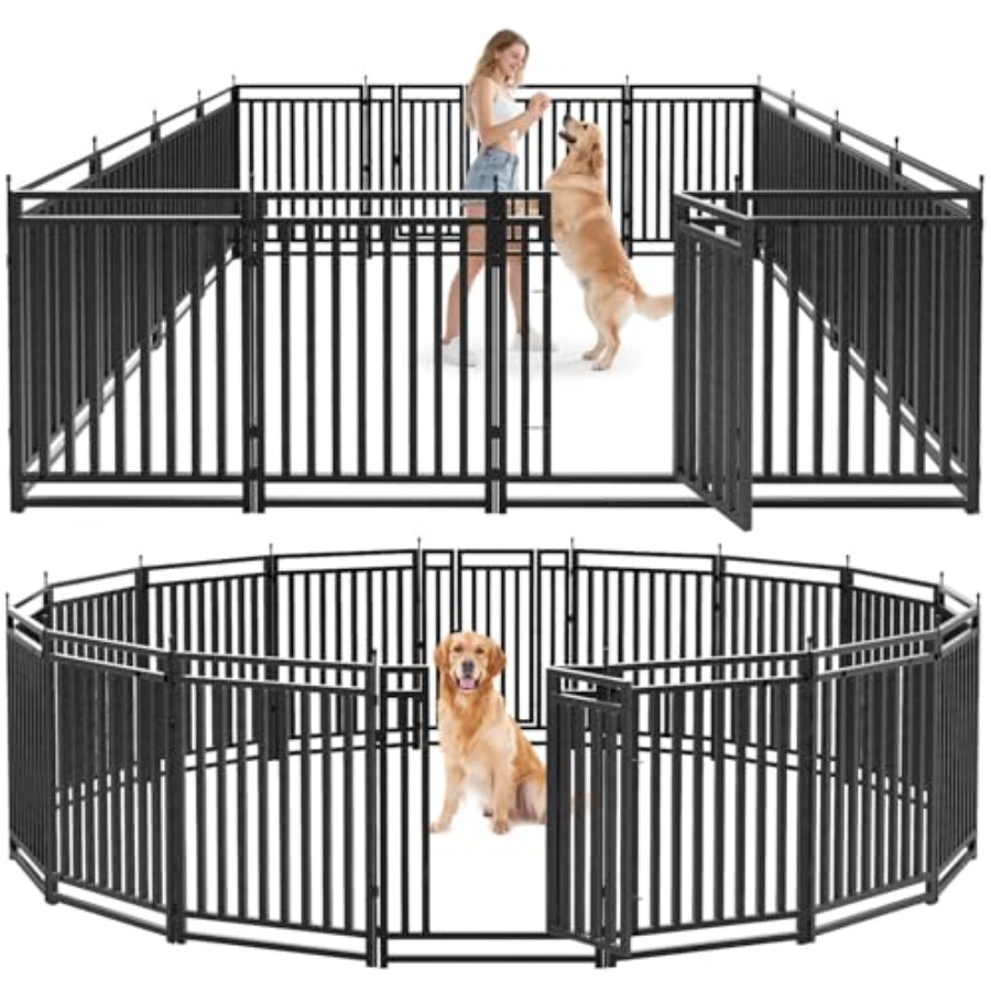 Dog Fence Outdoor for Yard Dog - огляд і ціна Outdoor Camping Dog Fence