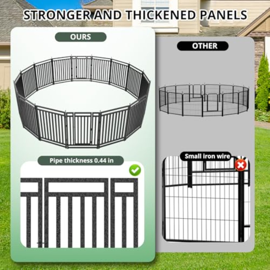 Dog Fence Outdoor for Yard Dog - огляд і ціна Outdoor Camping Dog Fence