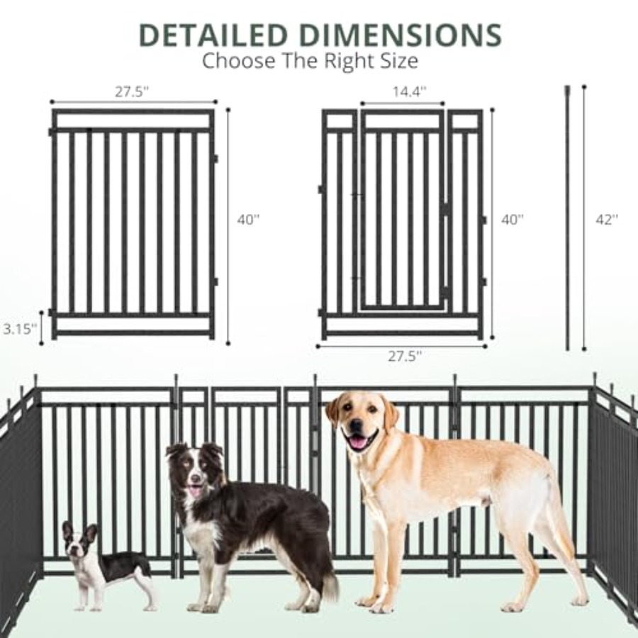 Dog Fence Outdoor for Yard Dog - огляд і ціна Outdoor Camping Dog Fence
