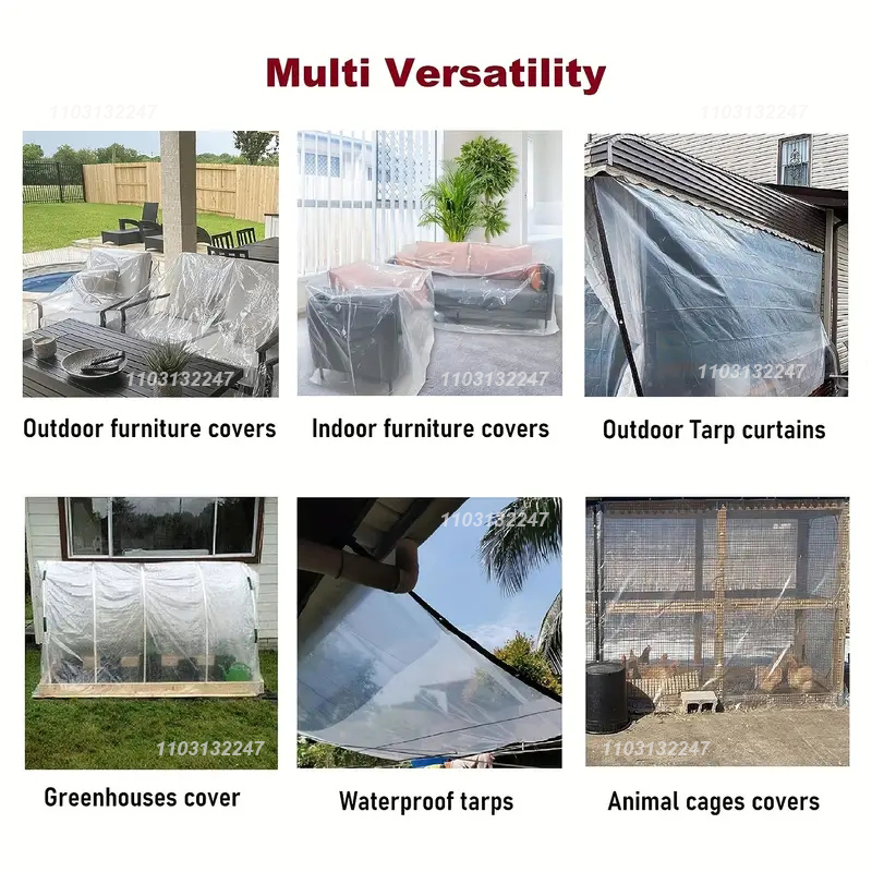 Transparent Outdoor Tarpaulin  - огляд і ціна Outdoor Camping Dog Fence