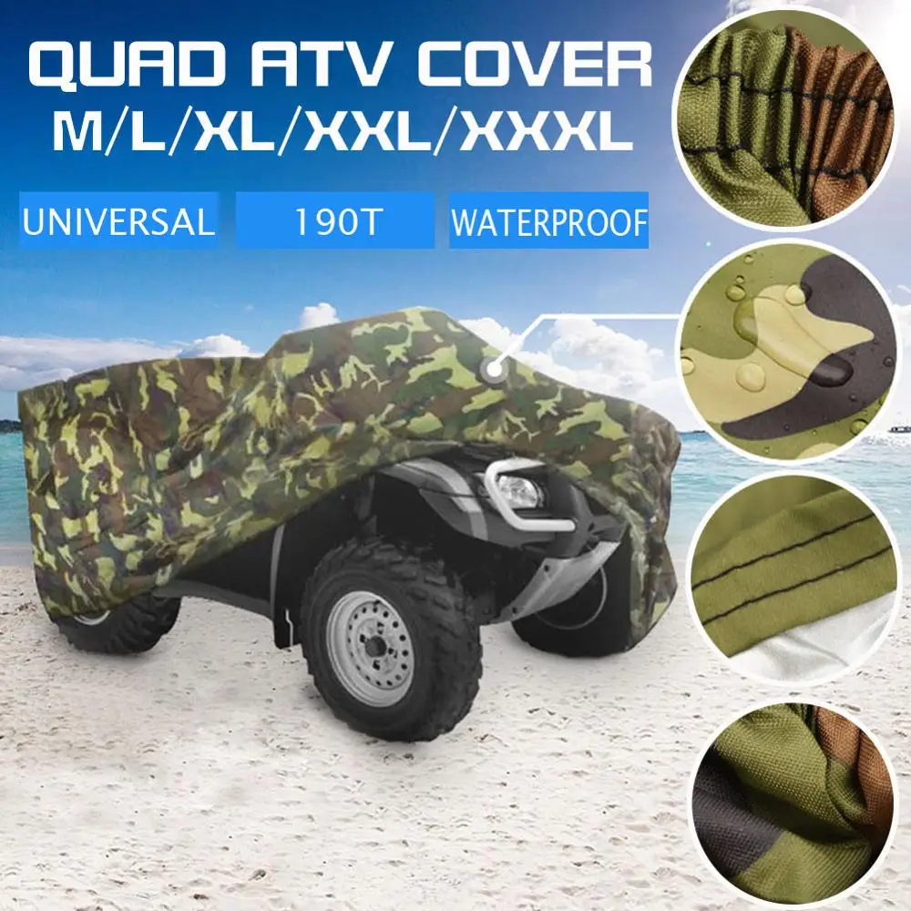 Waterproof Biker Cover 190T Ca - огляд і ціна Camping Quad