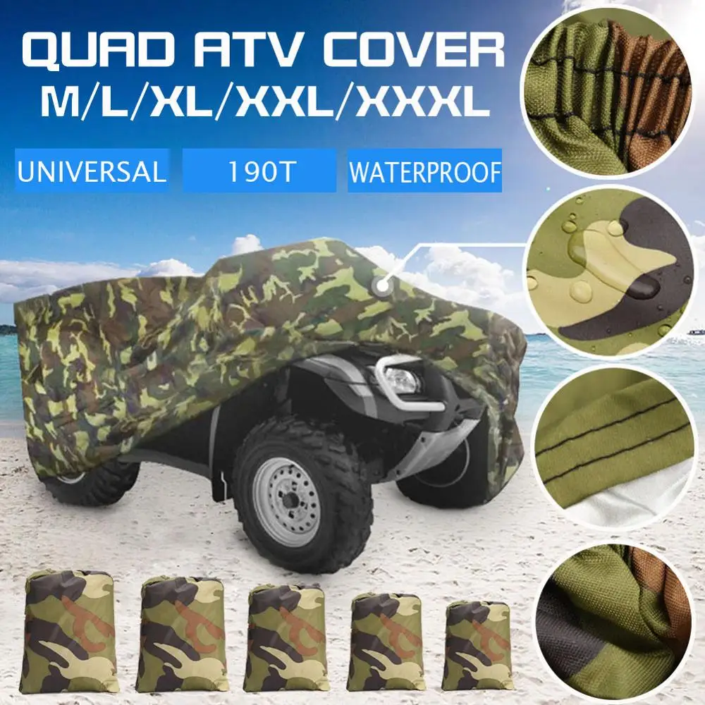 Waterproof Biker Cover 190T Ca - огляд і ціна Camping Quad
