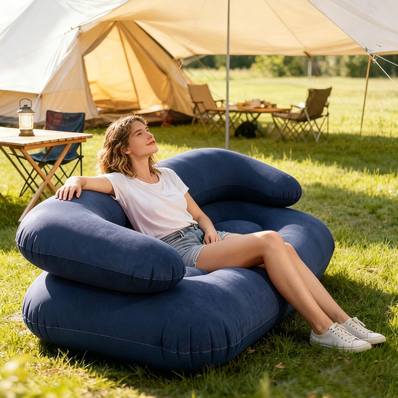 Inflatable Couch for Camping I - огляд і ціна Outdoor Camping Couch
