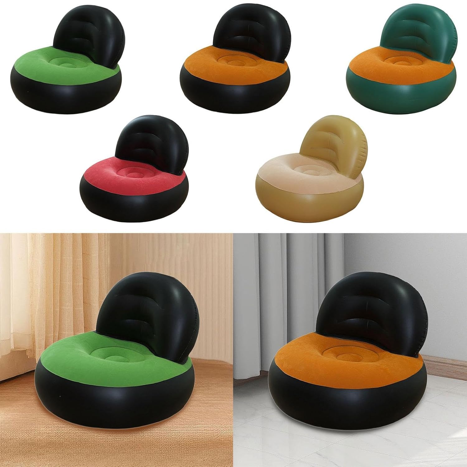 Inflatable Sofa PVC L Shaped A - огляд і ціна Outdoor Camping Couch