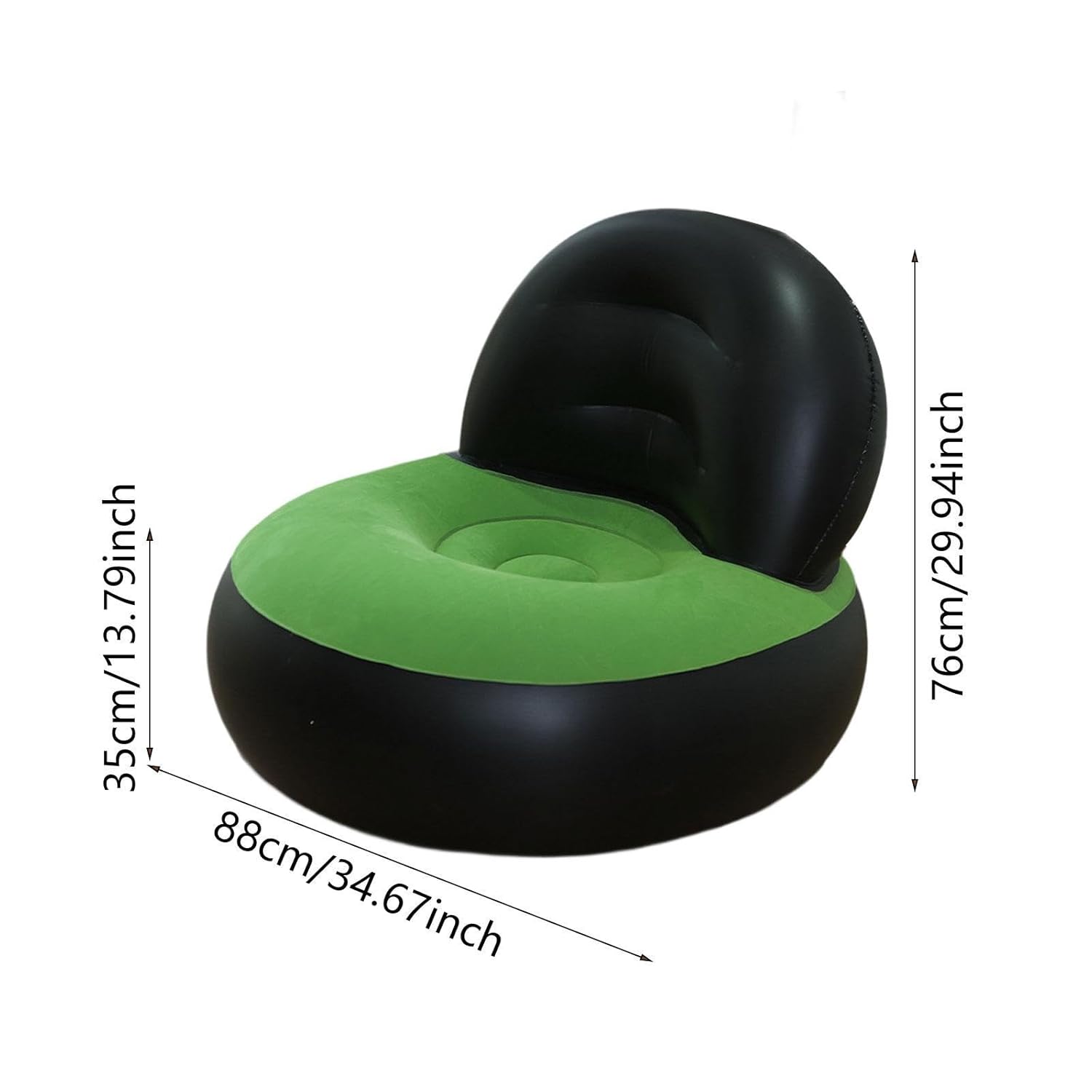 Inflatable Sofa PVC L Shaped A - огляд і ціна Outdoor Camping Couch