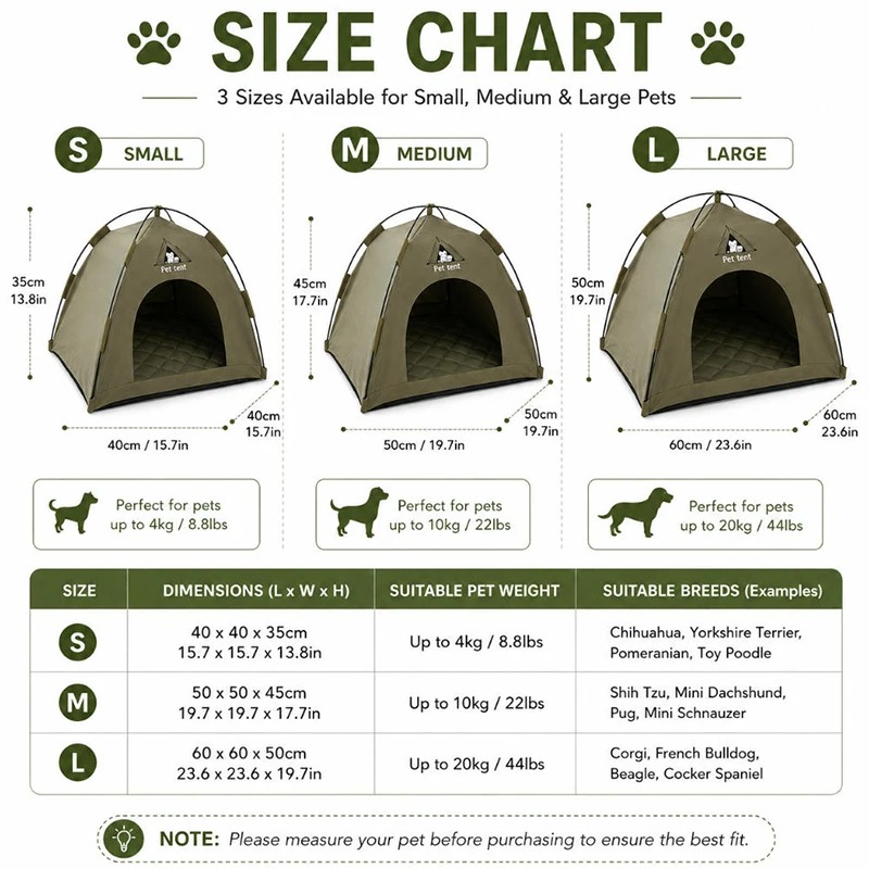Foldable Cat House Pet Tent Fo - огляд і ціна Outdoor Camping Dog Fence